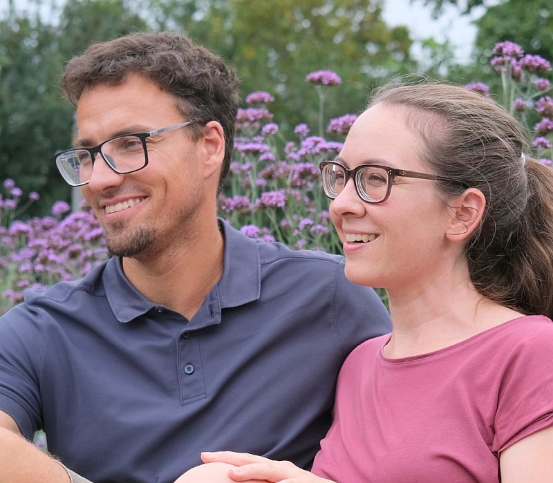 Stephanie und Andreas Strasser von Aufgeblüht